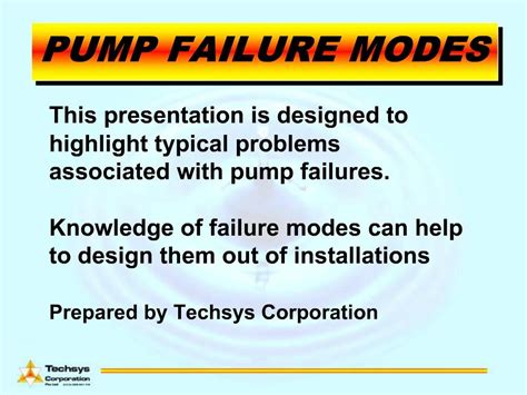 failure mode and effect analysis of centrifugal pump ppt|pump tripping problem.